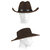 Women's Ohara Wool Cowboy Hat In Espresso