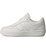 Women Retro Court Lace Up Sneakers Rubber Shoes - White