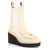 Women's Sloane Suede & Leather Chelsea Boots Paloma Wedge - Beige - Beige