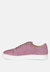 Ashford Pink Fine Suede Handcrafted Sneakers