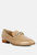 Pola Nude Leather Horsebit Loafers - Nude