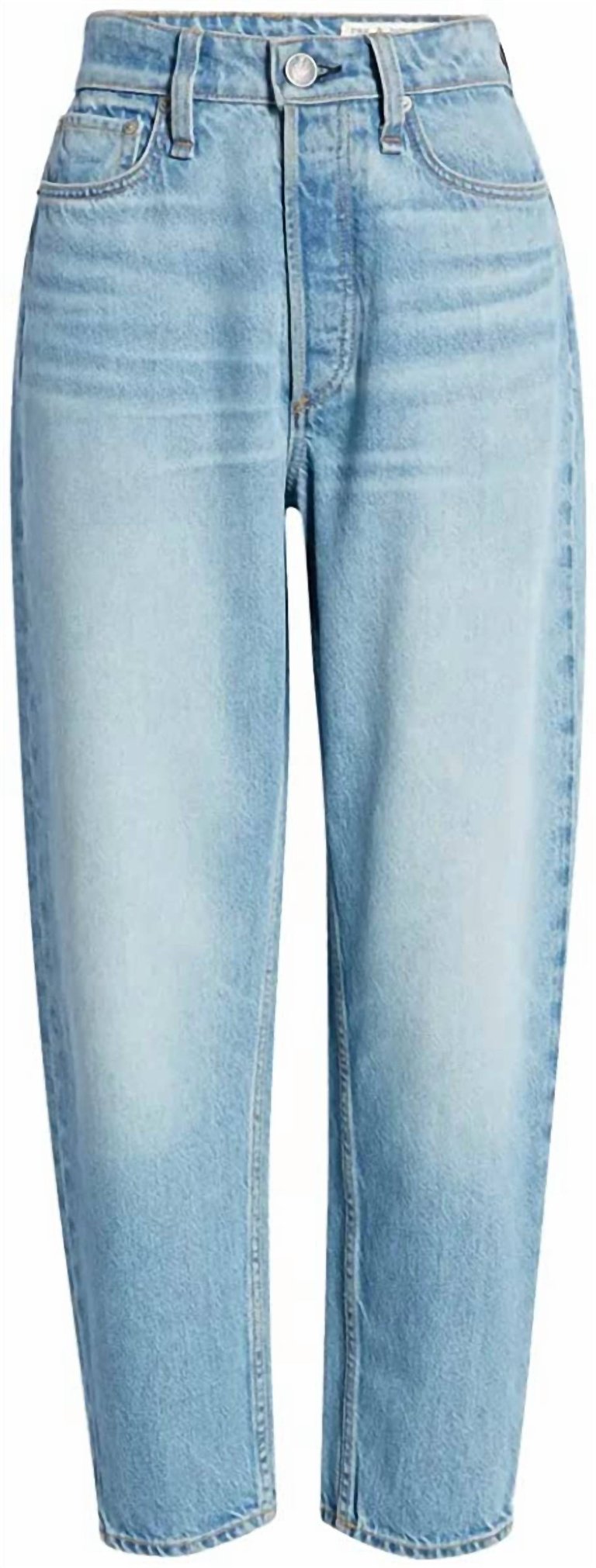 Alissa High-Rise Straight Jeans - Tulip