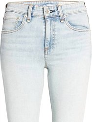 Cate Mid-Rise Ankle Skinny Jeans - Jade