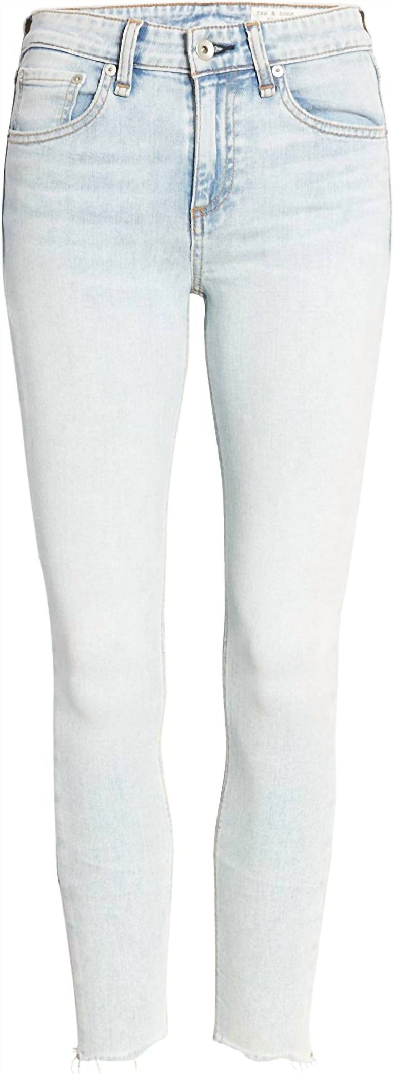 Cate Mid-Rise Ankle Skinny Jeans - Jade
