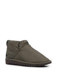 Eira Quilted Boots - Green