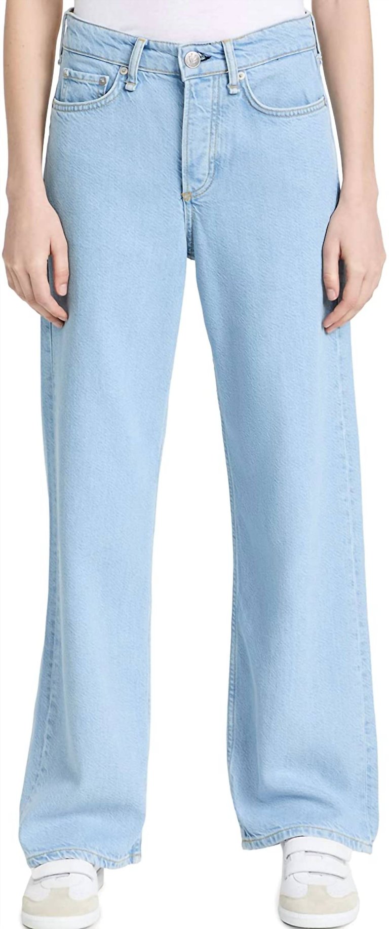 Logan Cotton Denim Jeans - Blossom Blue
