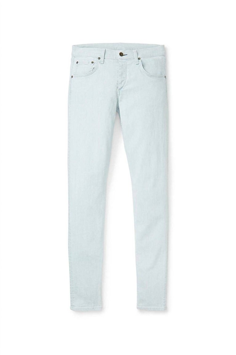 Men Standard Issue 5 Pocket Style Jeans - Light Blue