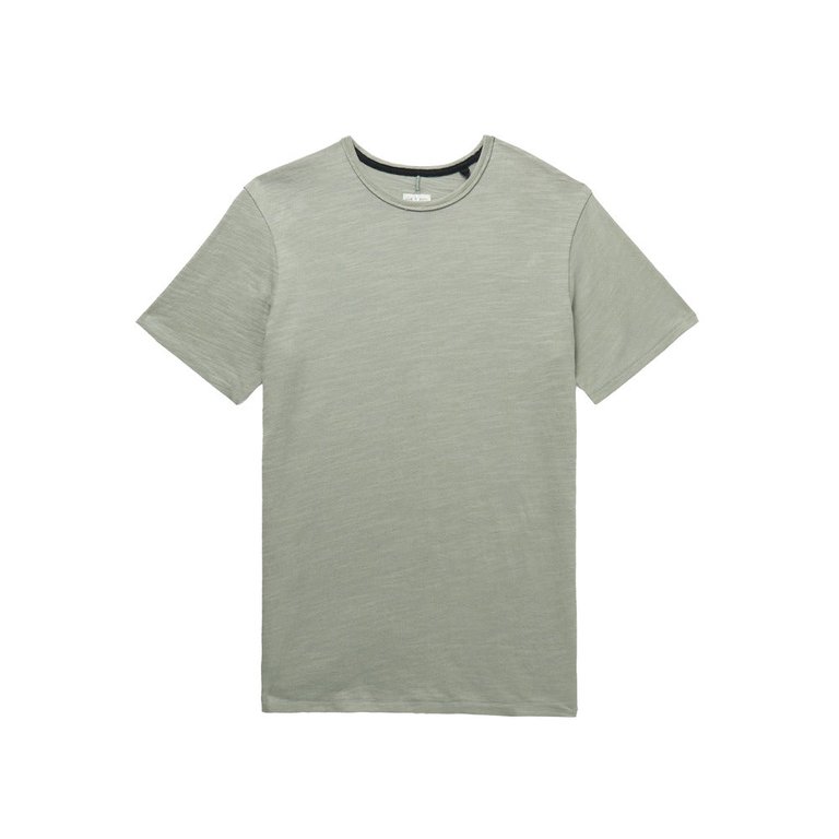 Men's Classic Flame Cotton-Jersey T-Shirt - Dark Mint