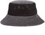 Nando Netting Canvas Bucket Hat - Black