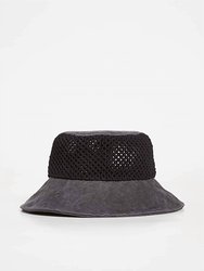 Nando Netting Canvas Bucket Hat