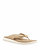 Parker Thong Sandal Shoes - Sand Suede