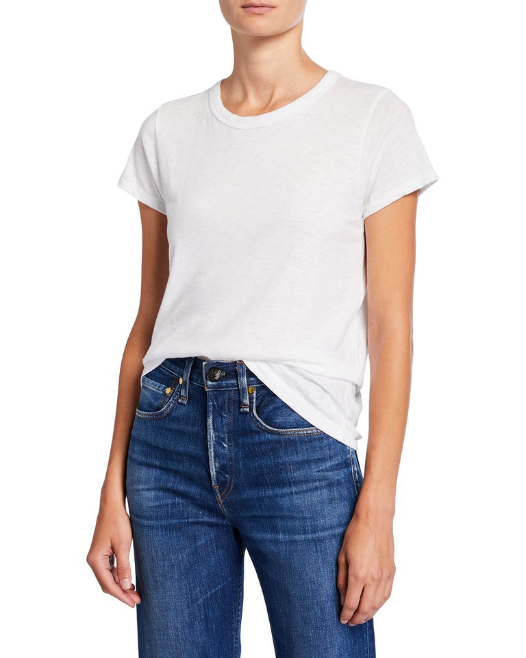 Rag & Bone/JEAN Women's The Tee, Bright White - White