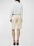 Rag & Bone Women Morgan Button Down Shirt Cropped Top White