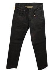 Slim Straight Leg Jean - Brown Denim - Brown Denim