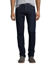 Standard Issue 5 Pocket Fit 3 Heritage Slim Straight Leg Jeans - Dark Blue