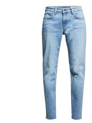 Tulip Dre Low-Rise Tapered Fit Slim Boyfriend Jeans - Blue