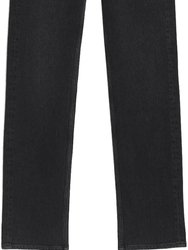 Women Harlow Worn Black Full-Length Jeans - Black