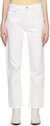 Women's Harlow Cotton Raw Hem Ankle Straight Leg Jeans