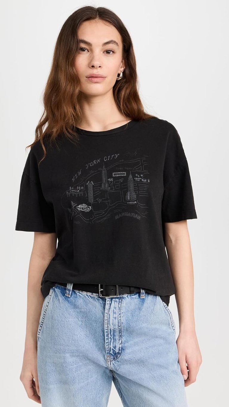 Women's Mica City Tee, Black