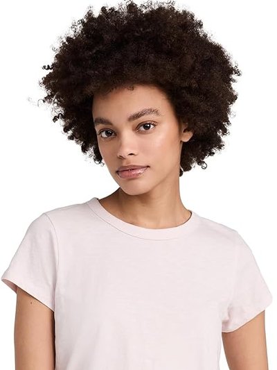 rag & bone Women's The Slub Short Sleeve Tee, Blush product