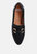 Asher Horsebit Embellished Loafers In Black