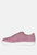 Ashford Pink Fine Suede Handcrafted Sneakers