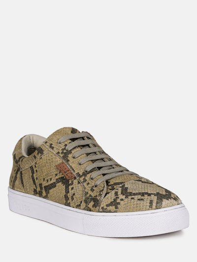 Rag & Co Ashford Snake Print Handcrafted Sneakers product