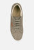 Ashford Taupe Fine Suede Handcrafted Sneakers