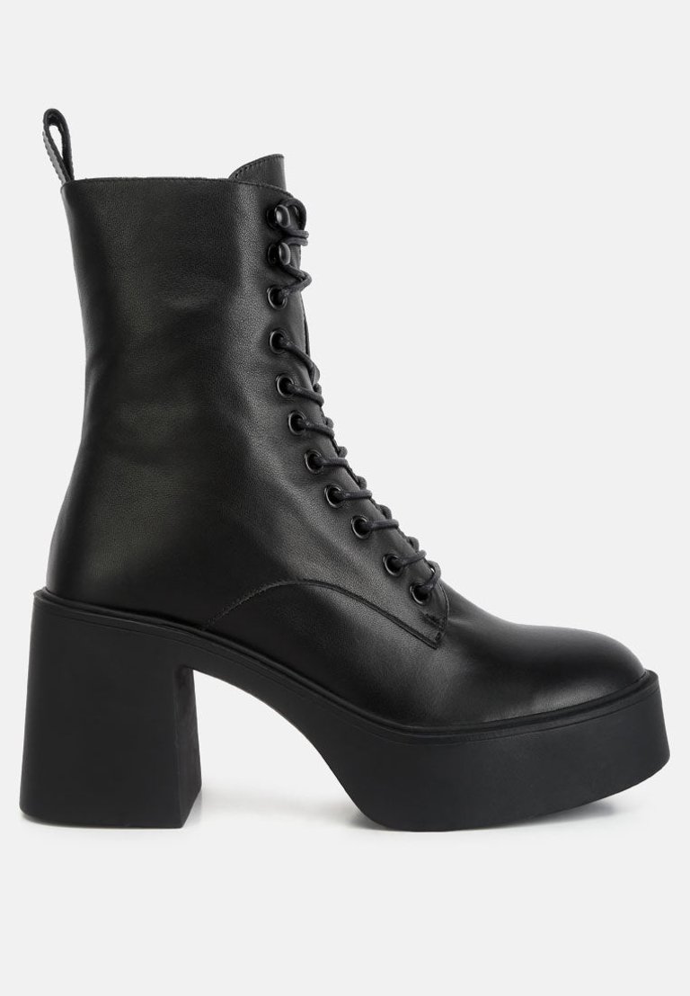 Carmac High Ankle Platform Boots