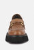 Cheviot Tan Chunky Leather Loafers