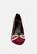 Cocktail Buckle Embellished Stiletto Pump Shoes In Burgundy