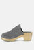 Darcie Suede Clogs