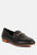 Dareth Horsebit Flat Heel Loafers In Black - Black