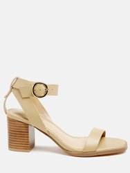 Dolph Stack Block Heeled Sandal