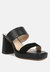 Eddlia Slip on Platform Sandals - Black - Black