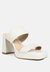 Eddlia Slip On Platform Sandals - Off White - Off White