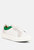 Endler Color Block Leather Sneakers In Green - Green