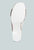 FInley Raffia High Block Heel Clogs In White