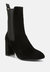 gaven suede high ankle chelsea boots