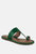 Harris Green Toe Ring Braided Slip Ons