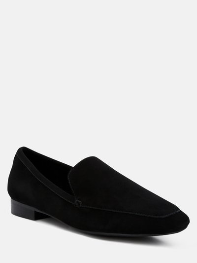 Rag & Co Julia Black Suede Semi Casual Loafers product