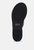 Kathleen Embellished Black Slip-On Thong Sandals