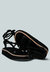 Kendall Strings Platform Leather Sandal in Black