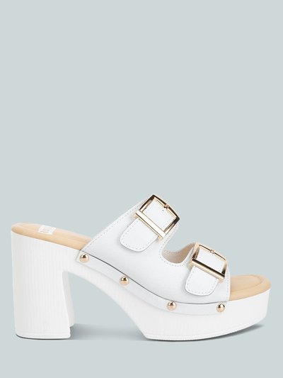 Rag & Co Kenna Dual Buckle Strap Sandals product