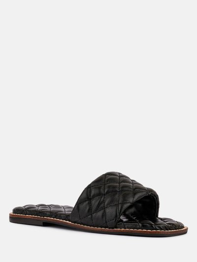 Rag & Co Odalta Black Handcrafted Quilted Summer Flats product