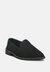 Oliwia Black Classic Suede Loafers - Black