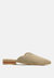 Orla Taupe Classic Suede Walking Mules