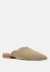 Orla Taupe Classic Suede Walking Mules - Taupe