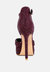 Regalia Purple Rhinestone Embellished Stiletto Sandals