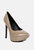 Rothko Taupe Patent Stiletto Sandals - Taupe
